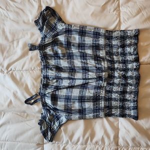 Abercrombie kids cold shoulder top